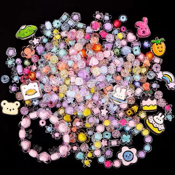 Acrylic Beads Lucky Bags - Open in Live - for Beaded Pen Chain DIY